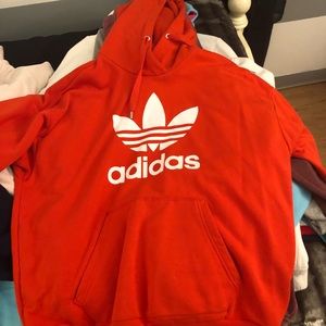 Orange/red hoodie